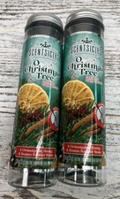 Scentsicles O' Christmas Tree Scented Christmas Ornaments with Hooks 2 Tubes New