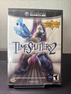 TimeSplitters 2 (Nintendo GameCube, 2002) CIB Tested Working