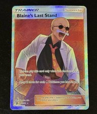 Blaine's Last Stand -Pokemon Card - Dragon Majesty 69/70 Ultra Rare on eBay
