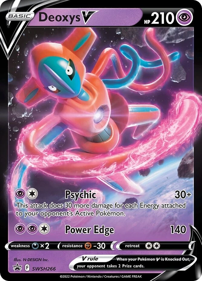 Deoxys V SWSH266 SWSH: Sword & Shield Promo Cards for sale | eBay