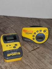 Vintage 90  s Sony Sports Walkman SRF-M78 Portable AM/FM Stereo Radio w/ Arm Band