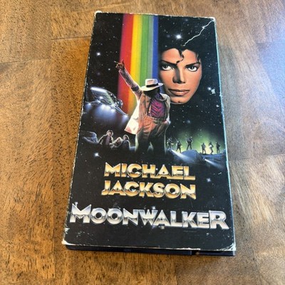 Michael Jackson Moonwalker VHS Tape 1988 MOONWALKER - ONE OWNER / SAME DAY SHIP