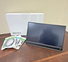 UPERFECT Battery Portable Monitor Touchscreen Upgraded 15.6" 120Hz IPS HDR 1080p