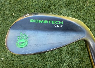 Bombtech 52* Gap Wedge GW Steel Shaft Right Hand RH *NO GRIP*
