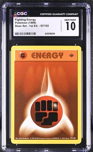 Fighting Energy (1st Edition) graded CGC 10 for sale on eBay