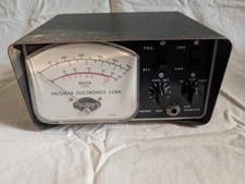 Vintage Palomar Electronics Model 500 3 Range 10/ 100/1 KW RF Power Meter