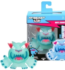 Rare Chase Mr Beast Lab Vinyl Figure The Glow Panther TikTok Brand New Sealed