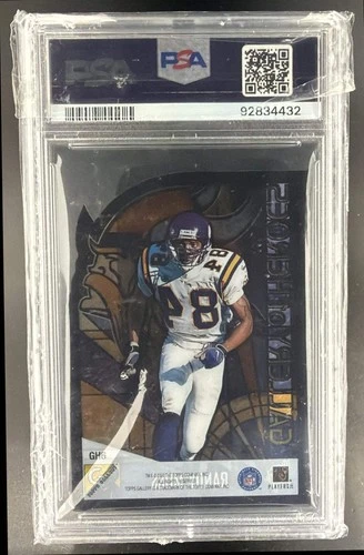 2000 Topps Gallery Randy Moss #GH6 of Heroes Vikings PSA 9