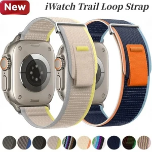Nylon Trail Loop Strap for Apple Watch Ultra 49mm Series 11 10 9 Band