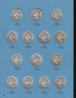 1932-1964 P, D, S Washington Quarter Silver Set $19.50 Face "Circ-BU"