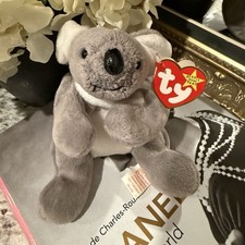Rare tag Ty Beanie Baby MEL Koala Tag Errors Retired 1-15-1996