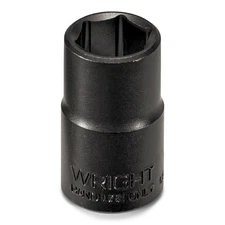34032 - 1/2Inch Drive 6 Point Standard Black Industrial Socket - 1Inch
