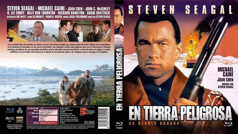 En Tierra Peligrosa BD 1994 On Deadly Ground [Blu-ray] - Image 2 of 3
