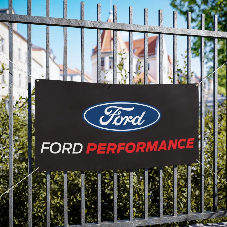 Banner de garaje Ford Performance 2' X 4' pies Foto 4 de 4