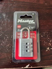 Master Lock 630D 1-3/16" Set Your Own Combination Lock NEW SEALED