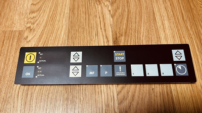 MIWE oven control board panel dashboard