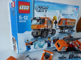 LEGO 60035 Arctic Truck with Minifigures Building Instructions Boxed Complete
