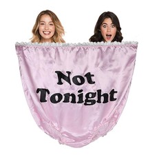 Mluiov Granny Panties White Elephant Gifts for Adults One Size, Not Tonight