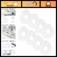 Reusable Microfiber Mop Pads for Robot Vacuum Cleaner - Compatible with Narwal F