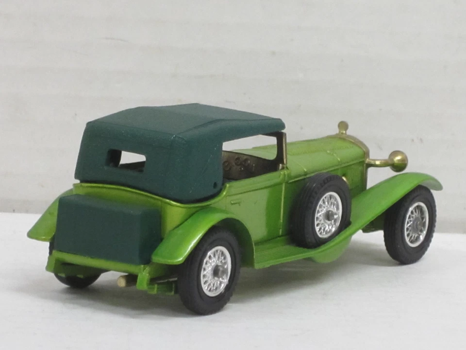 Mercedes-Benz SS 1928 in grünmetallic ohne Box Matchbox Yesteryear Y-18 1:43 - Bild 2 von 4