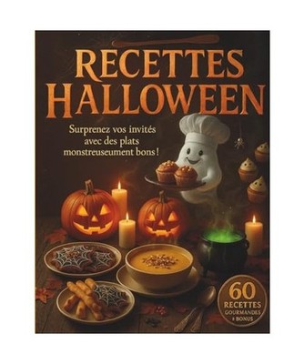 60 Recettes Halloween: Surprenez vos invités avec des plats monstrueusement bon