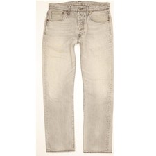 Levi's 501  Herren Grau Straight Regular  Jeans W31 L30 (108820)