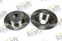 2X Kraft Automotive Bremsscheibe 6051550 FüR Opel Saab