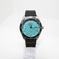 Seto Ohashi Used CITIZEN Wristwatch Analog Solar EcoDrive Marine Turquoise AW176