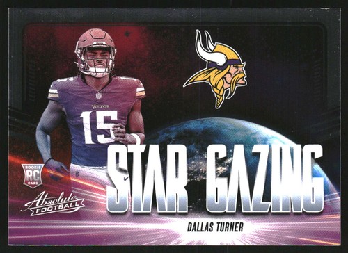 2024 Panini Absolute Football Dallas Turner #SG-DTR PSA 9