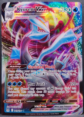 Kyurem VMAX 049/196 Lost Origin Pokémon Pokemon Card English Near Mint