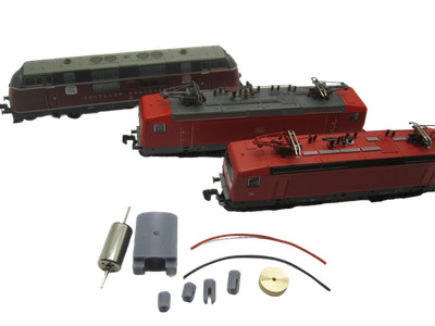 micromotor NR006C Glockenankermotor  für Roco V200, BR 220, BR 232, SBB Am 4/4,