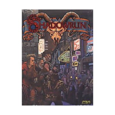 FASA Shadowrun 2e Gamemaster's Screen w/Contacts (2nd Ed) Bag VG+
