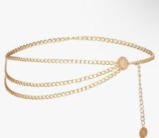 TIESOME Waist Chain Belt, Metal Fashion Jewelry Body jewelry