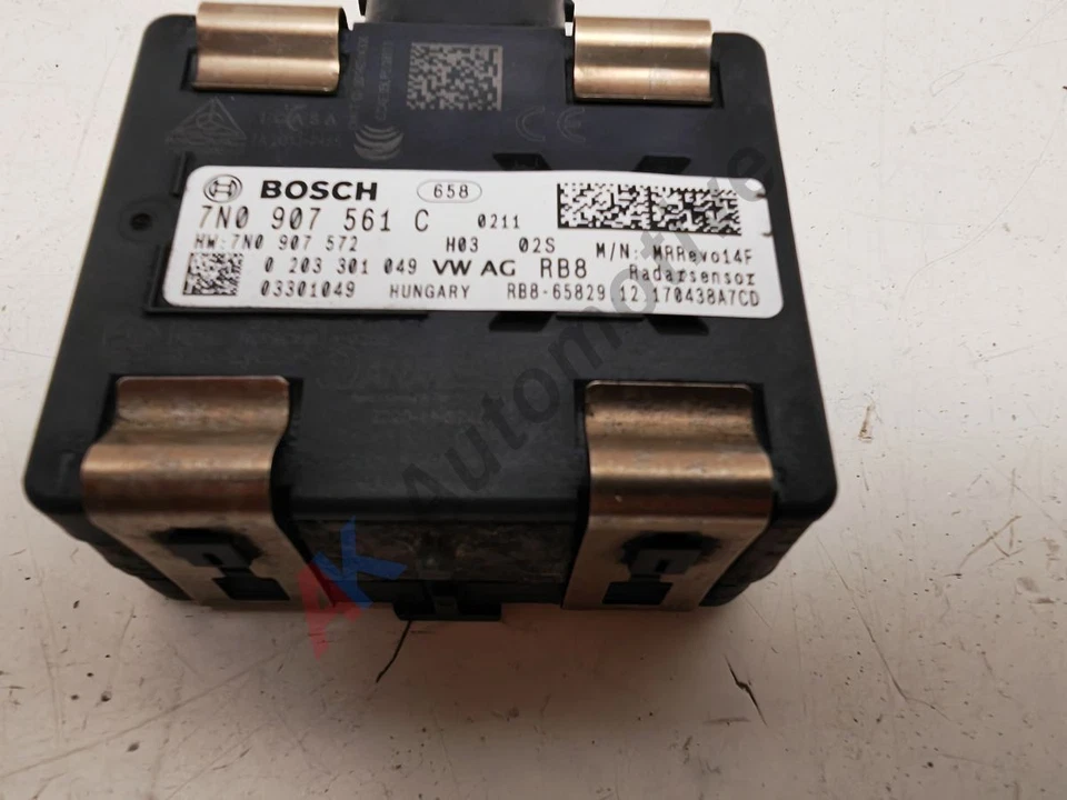 VW Sharan MK2 15-21 Facelift Front Radar Distance Sensor Module 7N0907561C - Image 4 of 4