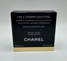 Chanel LES 4 OMBRES BOUTONS Multi-Effect Quadra Eyeshadow  229 BOUTONS STELLAIRE