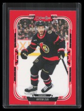 Artem Zub 2025-26 O-Pee-Chee #159 Red Border