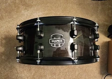Mapex MPX Maple/Poplar Hybrid Shell Snare Drum 14x5.5 Trans Midnight Black
