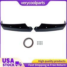 For Corvette C7 Z06 15-2019 Stage 2 Rear Spoiler Lip Side Winglets Trunk Lid