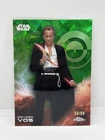2025 Topps Chrome Sapphire Star Wars DRYDEN VOS #35 Green /99
