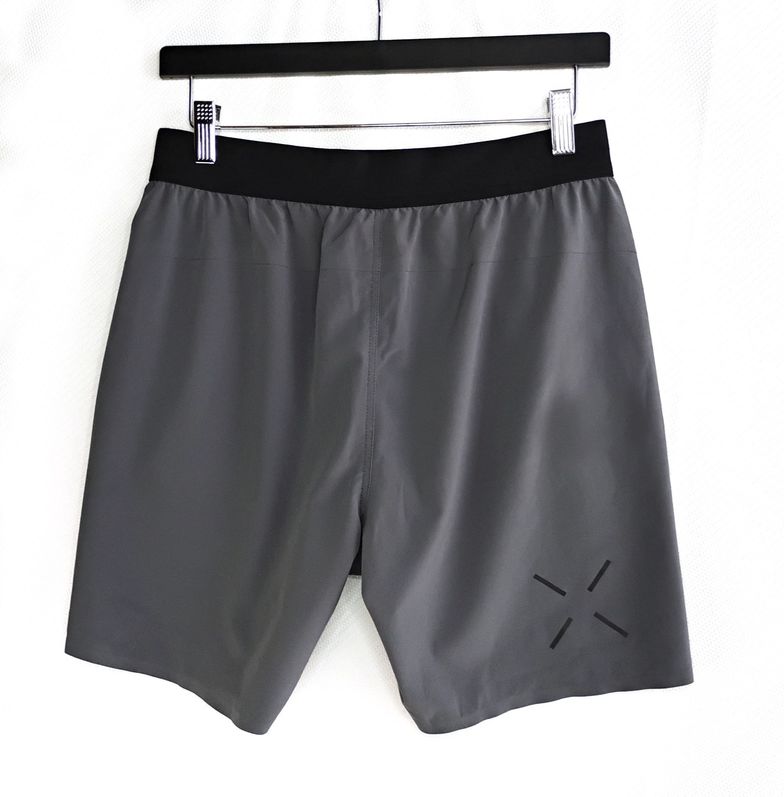 Ten Thousand Shorts Mens Small Gray Interval Performance 7" Unlined Running Gym