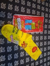 2025 McDonald s Grinch Socks Christmas Grinchmas Yellow Adult Happy Meal NEW