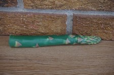 PLAY FOOD Vintage MTC Asparagus Spear Realistic Vegetable Play Toy 80's Plastic