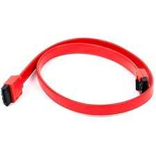 18" SATA 3.0 III SATA3 SATAiii 6Gbps HDD Hard Drive Data Cable Cord Red