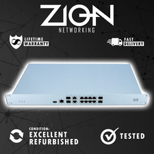 Cisco Meraki MX85-HW 1 Gbps 10x 1GB RJ-45 1x PoE 4x 1GB SFP Unclaimed Firewall