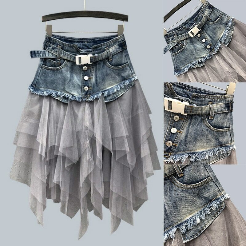 NieR ASYMMETRY UNISEX SKIRT【DAHLIA】 Amazon.com: Generic Women's Gothic Irregular Hem Skirts