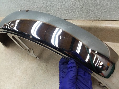 Yamaha TX500 Good Front Fender 1973 1974 1975 #29 ARP ANX E4 - Picture 3 of 19