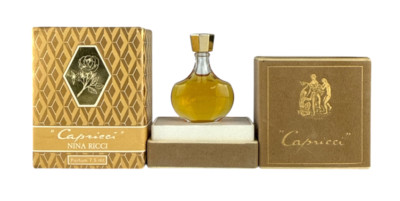 (1333,20EUR/100ML) VINTAGE NINA RICCI CAPRICCI 7,5ML PURE PARFUM EXTRAIT NEU