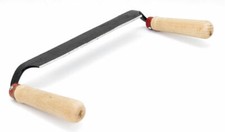 Zugmesser 280 mm Sch&auml;leisen Zieheisen Reifmesser Ziehhobel mit Holzgriffen