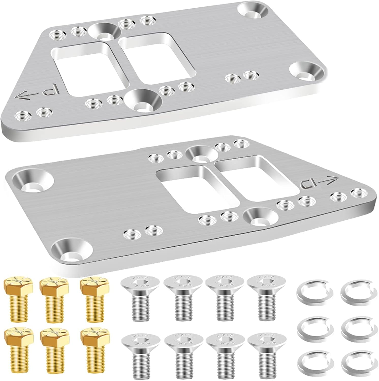 for LS Swap Motor Mounts Adapter Plates for SBC Vehicle to LS Engine LS1 LS2 LS3