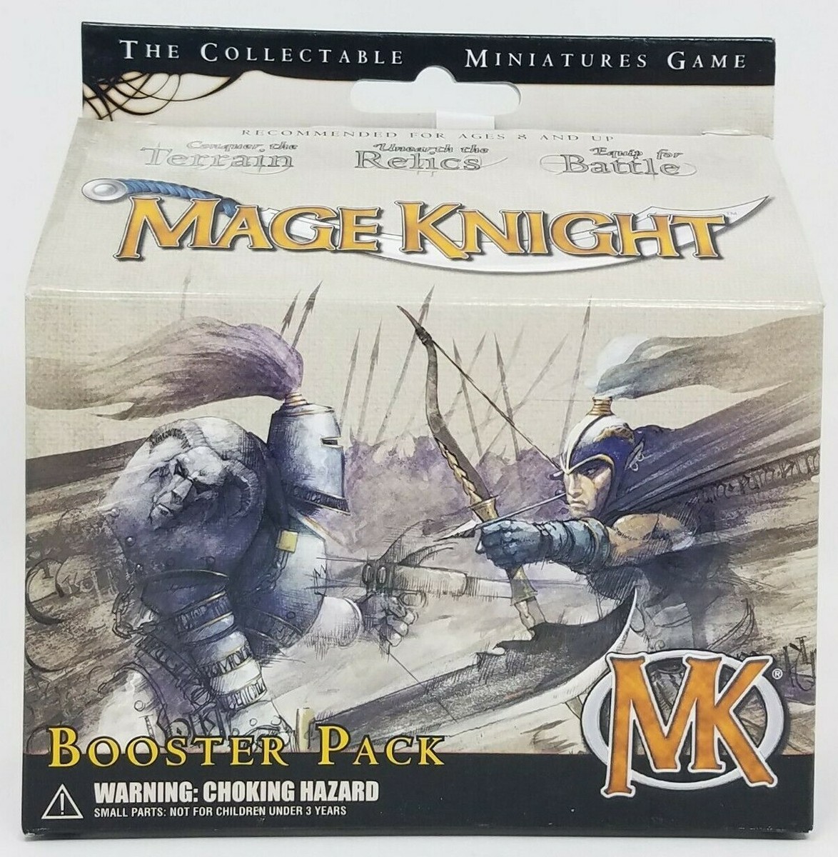 メイジナイト Mage Knight Base Set 2.0 Booster Pack (Sealed, OOP